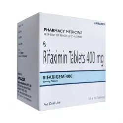 Рифаксимин (Rifaxigem) :: Альфаксим, Альфа нормикс аналог табл. 400мг №10 фото