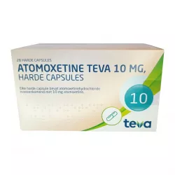 Атомоксетин капс. 10 мг Европа :: Аналог Когниттера :: Teva №28 фото