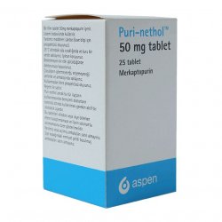 Пури-нетол (Пуринетол, Меркаптопурин) в таблетках 50мг N25 в Нижнем Тагиле и области фото