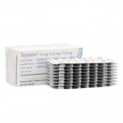 Тейсуно (Teysuno) капсулы 15 мг/4,35 мг/11,8 мг 126шт в Нижнем Тагиле и области фото