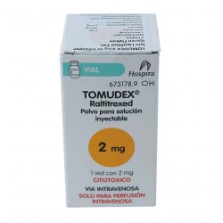 Томудекс (Ралтитрексид) лиофилизат д/пригот р-ра д/инф 2мг фл. 1шт в Нижнем Тагиле и области фото