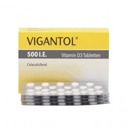 Вигантолеттен (Vigantol, Vigantoletten) 500МЕ 100шт в Нижнем Тагиле и области фото
